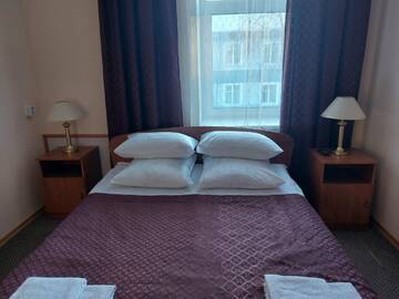 Стандартный двухместный номер с 1 кроватью в Гостинице Куршавель